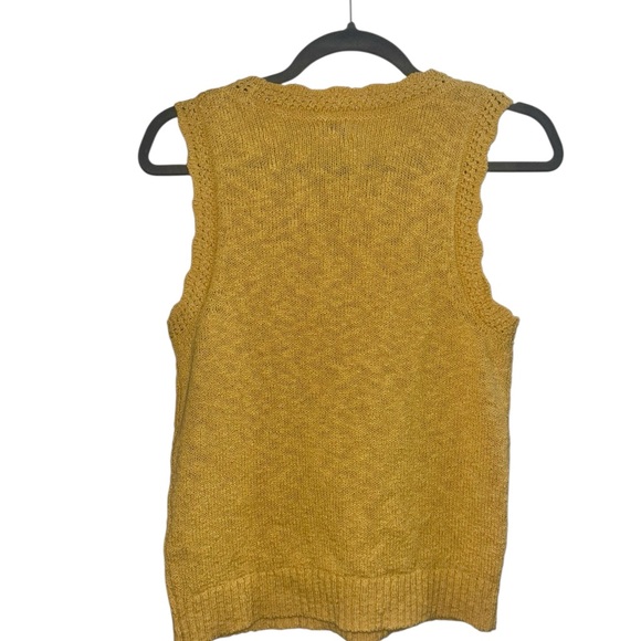 J.Crew Yellow Knit Tank - Picture 4 of 4